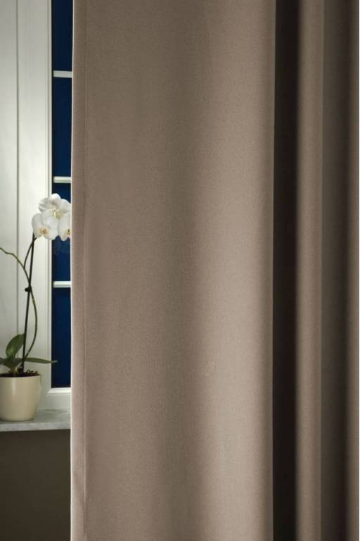 Alexander taupe black-out curtain