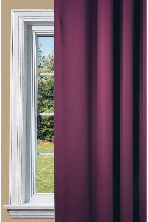 Gala purple curtain