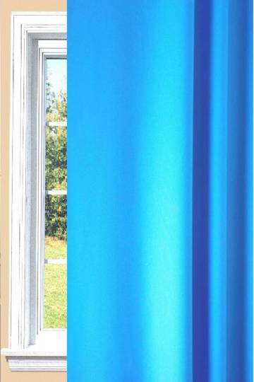 Gala turquoise curtain