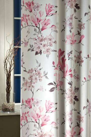 Magnolia purple curtain